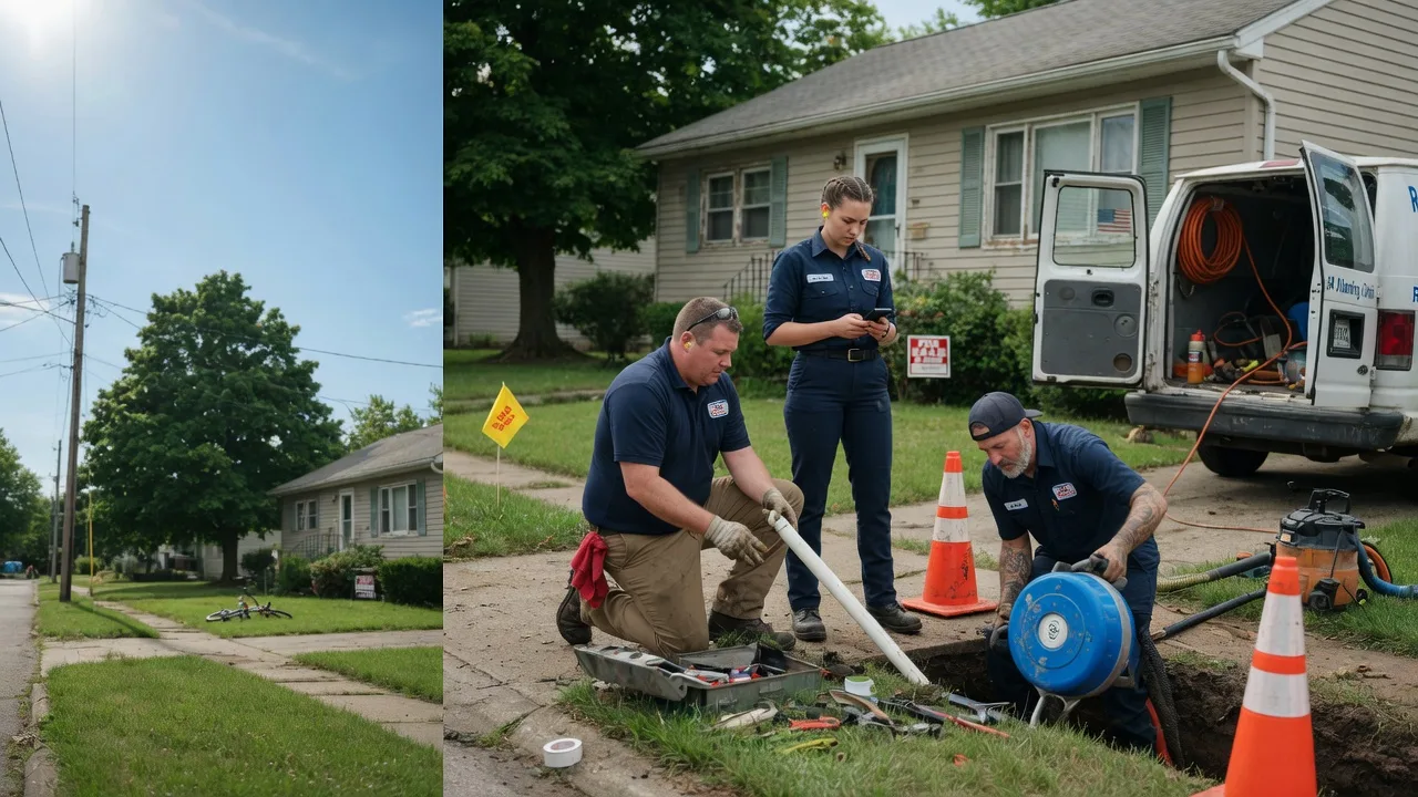 Sewer Line Repair in Old Forge, PA near me